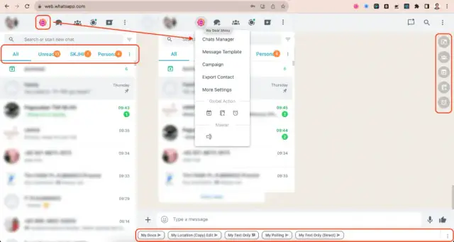WA Gear - WhatsApp Campaign and CRM